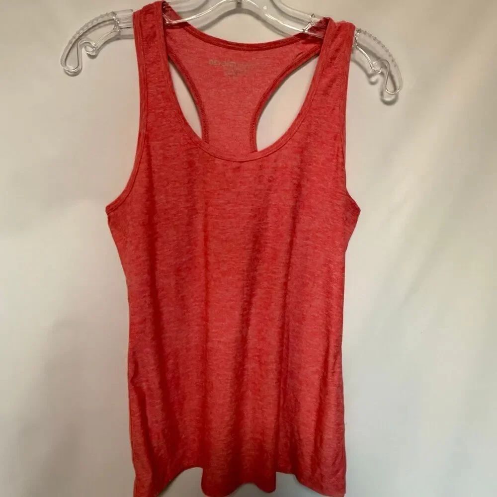 Beyond yoga spacedye coral racer back tank top size medium